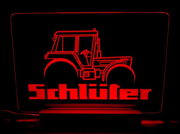 Schlüter LED Schild im mordernen Design